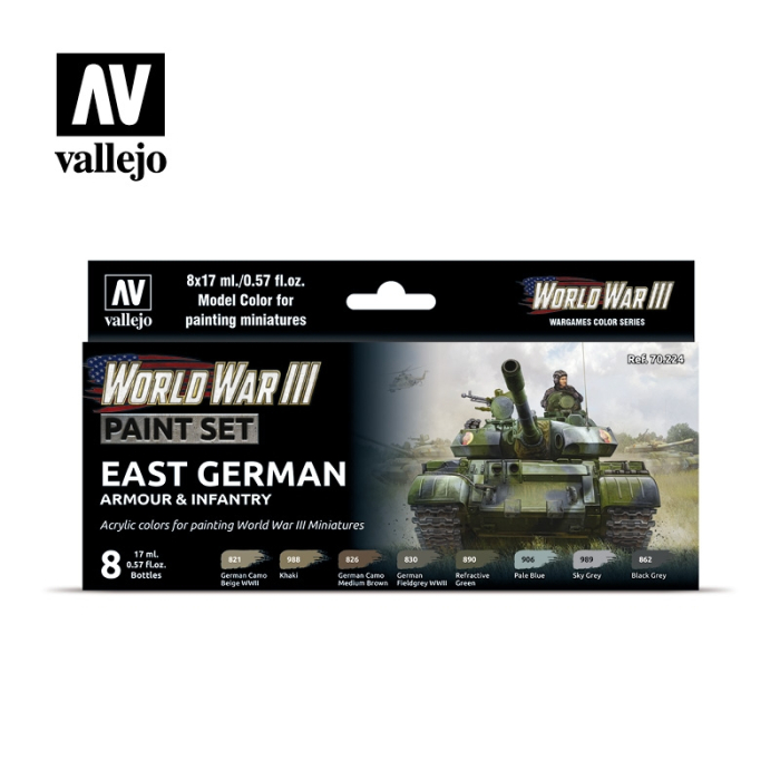 Vallejo 70224 - East german Armour & Infantry (8) [1]