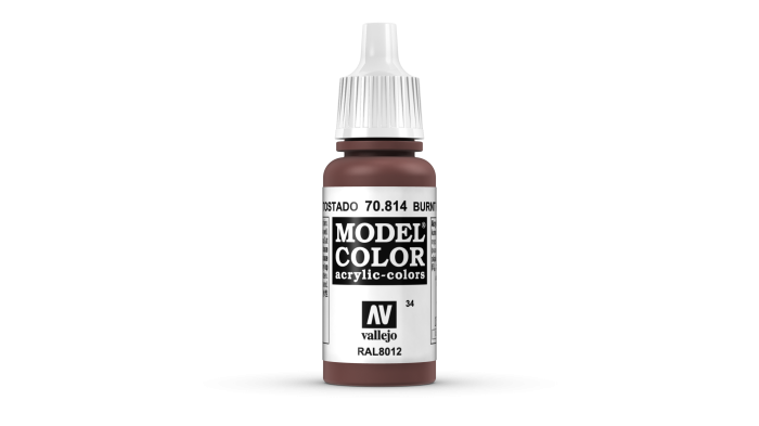 Vallejo 70814 - Burnt Red [1]
