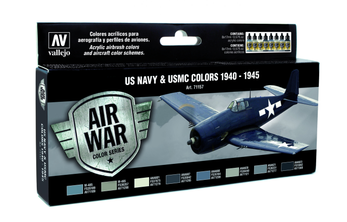 Vallejo 71157 - US Navy & USMC WWII 1940-1945 (8) [1]