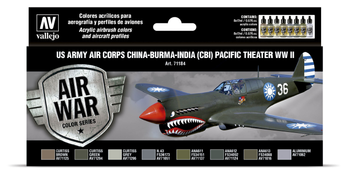 Vallejo 71184 - US Army Air Corps China-Burma-India Pacific Theather (CBI) WWII (8) [1]