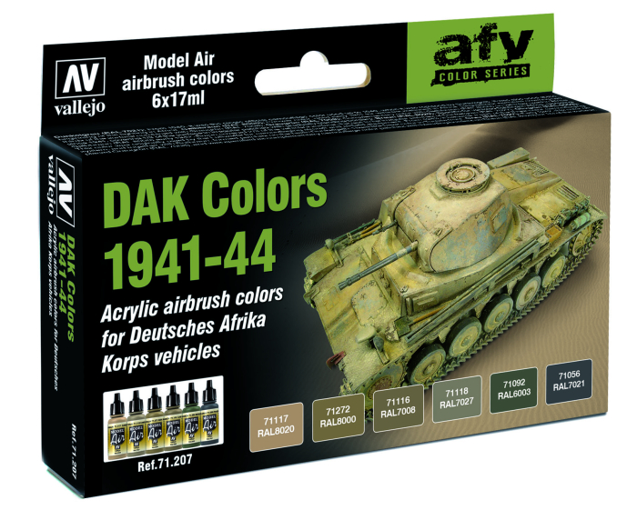 Vallejo 71207 - DAK Colors 1941-44 (6) [1]