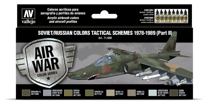 Vallejo 71608 - Soviet / Russian colors Tactical Schemes 1978-1989 (Part II) (8) [1]