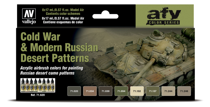 Vallejo 71620 - Cold War & Modern Russian Desert Patterns [1]