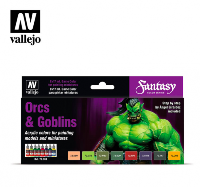 Vallejo 72304 - Orcs & Goblins (8) by Angel Giraldez [1]