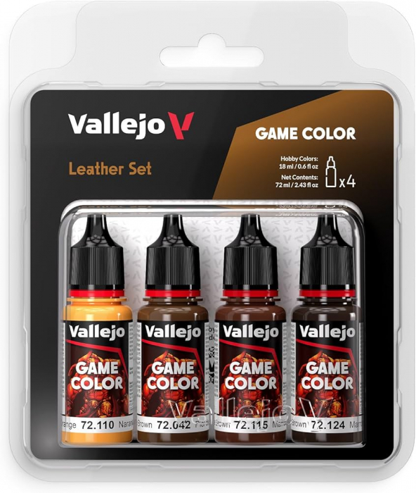 Vallejo 72385 - Game Color - Leather Set [1]