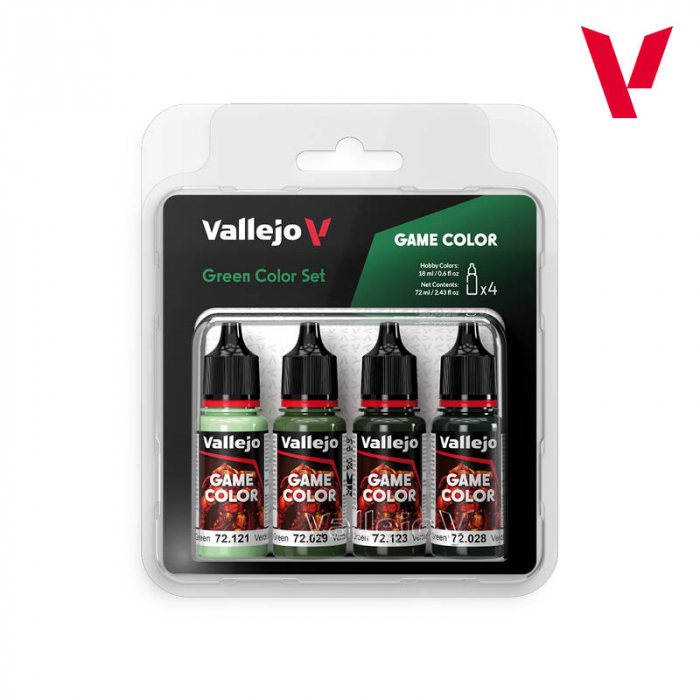 Vallejo 72384 - Game Color - Green Color Set [1]