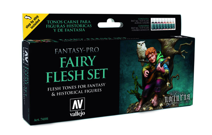 Vallejo 74101 - Fairy Flesh Set (8) [1]