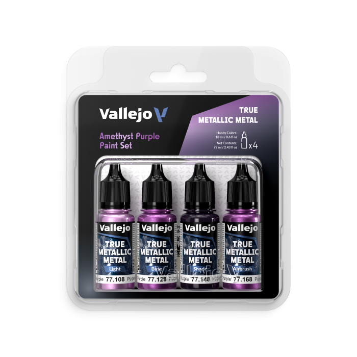 Vallejo 77255 - TMM Amethyst Purple Paint Set [1]