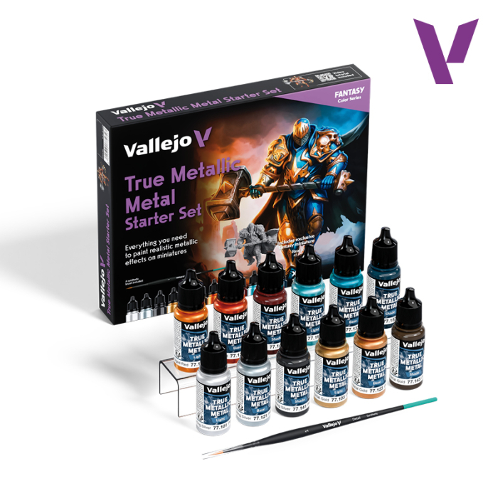 Vallejo 77272 - Starter Set (12 culori + miniatură + pensulă) [4]