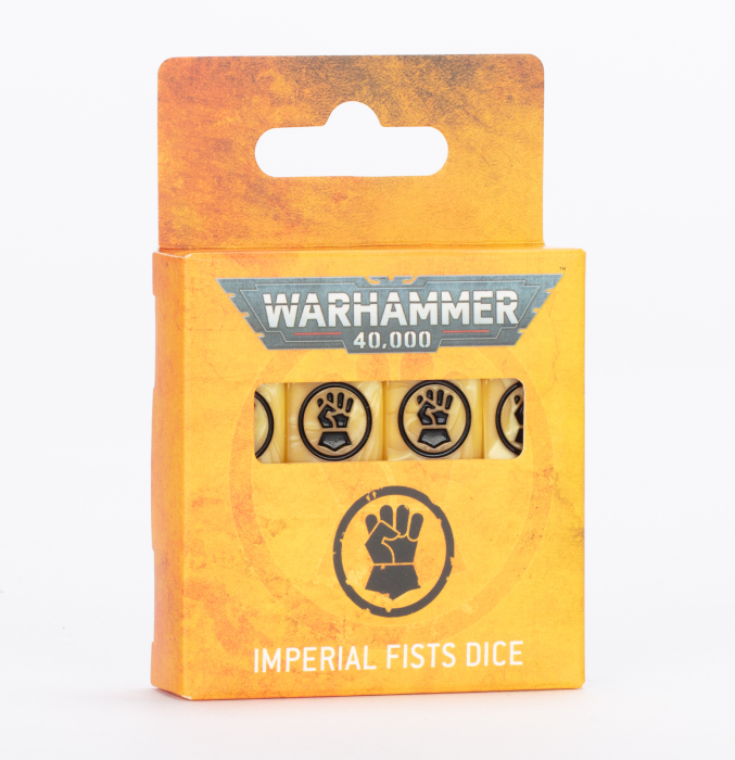 Warhammer 40000: Imperial Fists Dice [1]