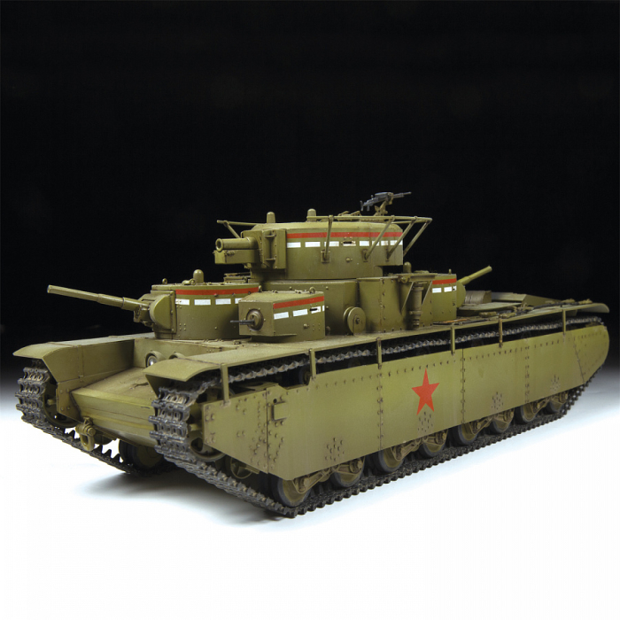 Zvezda 3667 - 1:35 Heavy Soviet Tank T-35 [2]