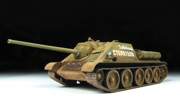 Zvezda 3690 - 1:35 SU-85 SELF PROPELLED GUN [2]