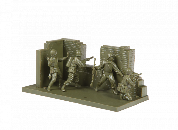 Zvezda 6271 - 1:72 SOVIET ASSAULT SAPPER TEAM WWII - snap-fit [2]