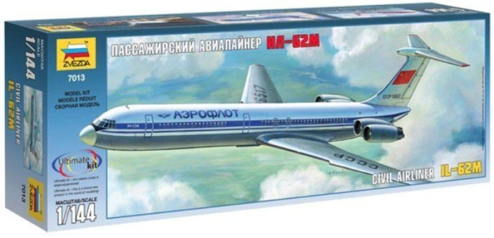 Zvezda 7013 - 1:144 Ilyushin Il-62  Aeroflot [1]