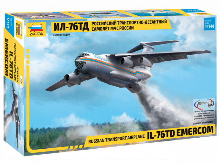 Zvezda 7029 - 1:144 IL-76 TD "EMERCOM" [1]
