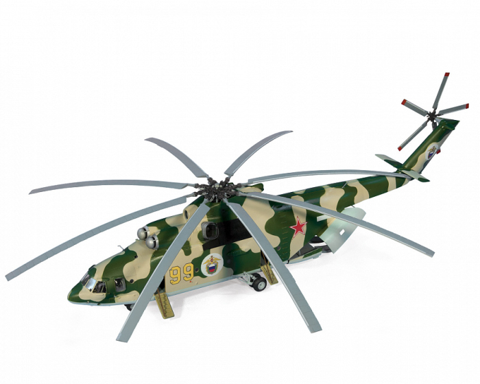 Zvezda 7270 - 1:72 Mi-26 Soviet Heavy Helicopter «Halo [2]