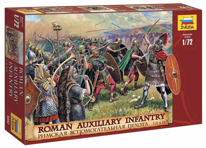 Zvezda 8052 - 1:72 ROMAN AUXILIARY INFANTRY - 45 figures [1]