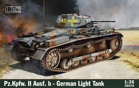 Vehicule militare terestre - 1:35 Pz.Kpwf. II Ausf.B - German Light Tank