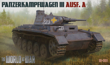 Vehicule militare terestre - 1:72 Panzerkampfwagen III Ausf. A The World at War