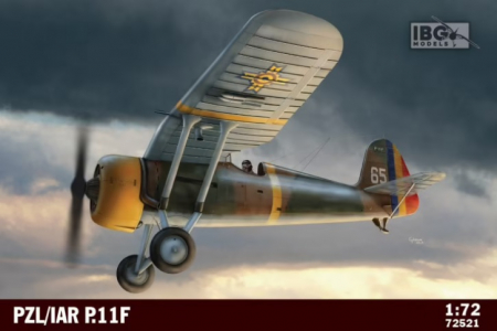 Avioane - 1:72 PZL/IAR P.11F Romanian Fighter