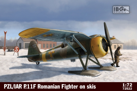 Avioane - 1:72 PZL/IAR P.11F Romanian Fighter on skis
