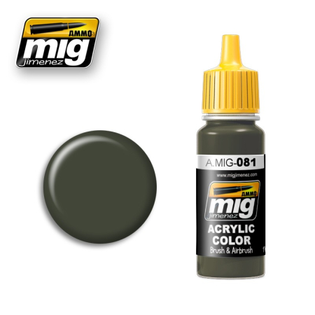 LICHIDARE STOC - A.MIG-0081 - US OLIVE DRAB VIETNAM ERA (FS 24087)