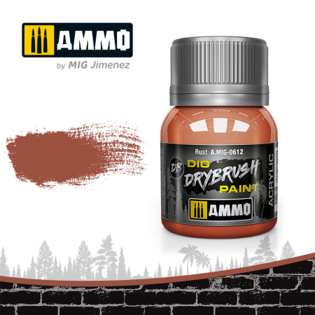 AMMO by Mig - A.MIG-0612 - DRYBRUSH RUST
