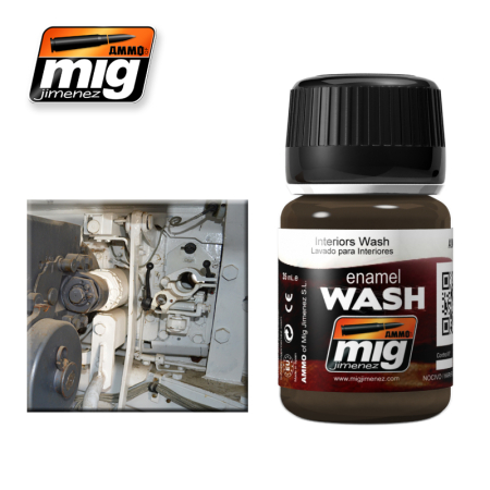 Weathering - A.MIG-1003 - INTERIORS WASH