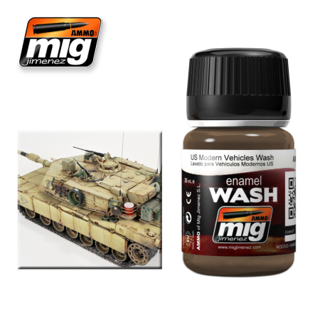 Weathering - A.MIG-1007 - US Modern Vehicles WASH