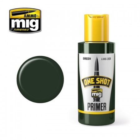 Primer - A.MIG-2028 - ONE SHOT PRIMER - GREEN