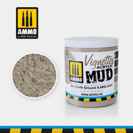 Sol Diorama - A.MIG-2151 - DRY EARTH GROUND 100ML