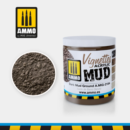 Sol Diorama - A.MIG-2154 - VIGNETTES Dark Mud Ground