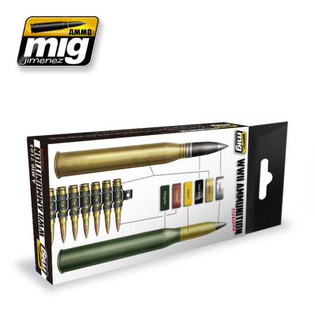 A.MIG-7124 - WW II AMMUNITION COLORS [1]