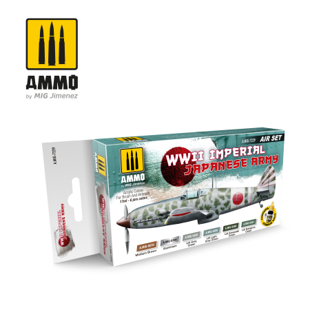 Vopsire, Weathering & Diorama - A.MIG-7229 - WWII IMPERIAL JAPANESE ARMY