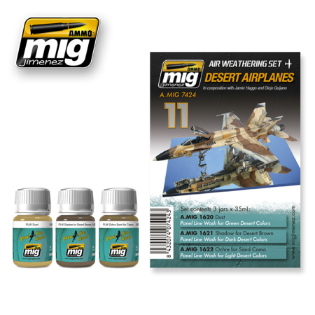 Weathering - A.MIG-7424 - DESERT AIRPLANES
