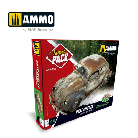 Weathering - A.MIG-7805 - RUST EFFECTS SUPER PACK