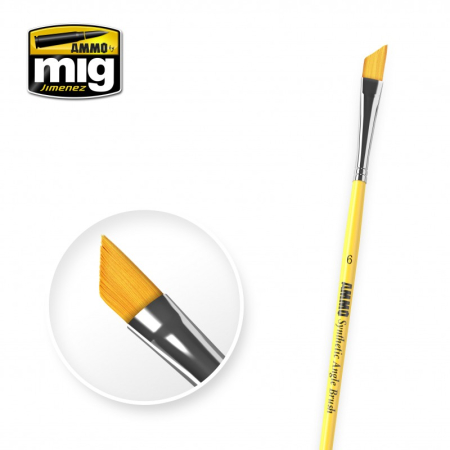 Pensule - A.MIG-8607 - Synthetic Angle Brush Size 6