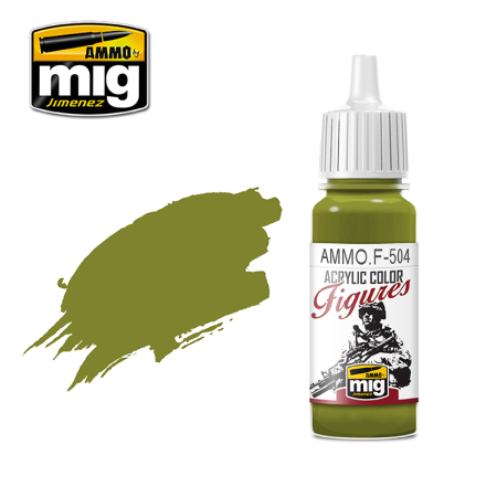 LICHIDARE STOC - A.MIG-F504 - FIGURES PAINTS Yellow Green FS-34259