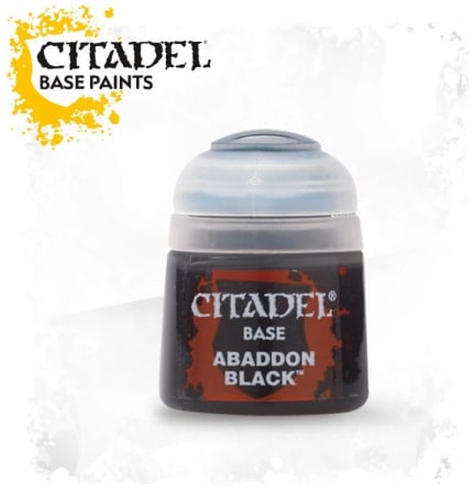 Base Paint - Base : Abaddon Black