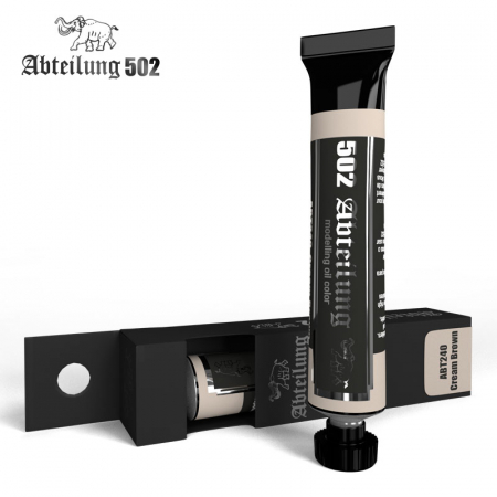 Abteilung 502 - ABT240 Cream Brown 20 ml - Abteilung 502 Oil paint