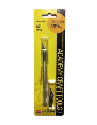 Noutati - Academy 12016 - Cutter precizie + lame rezerva (hobby knife)