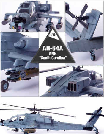 Academy 12129 - 1:35 AH-64A ANG "South Carolina" [1]
