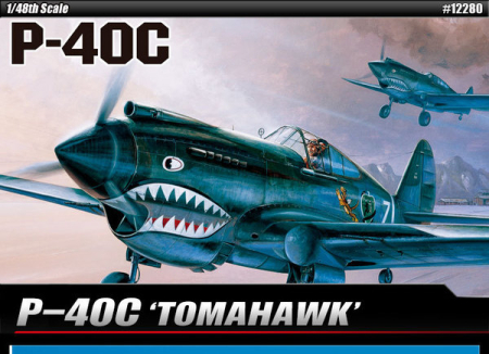 Noutati - Academy 12280 - 1:48 P-40C