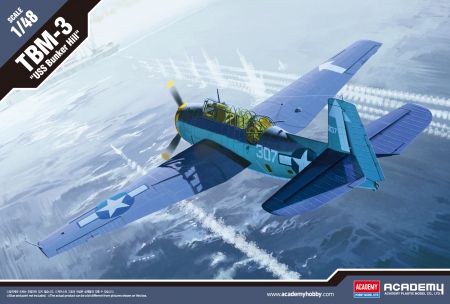 Avioane - Academy 12285 - 1:48 TBM-3 "USS BUNKERHILL"
