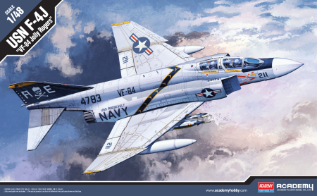 Kituri machete - Academy 12305 - 1:48 F-4J "VF-84 JOLLY ROGERS"