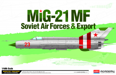 Avioane - Academy 12311 - 1:48 Mig-21 MF "Soviet Air Force & Export"