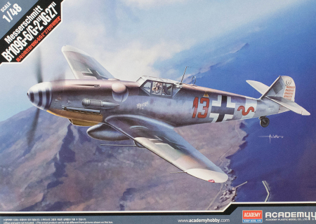 Noutati - Academy 12321 - 1:48 Messerschmitt Bf-109 G-6/G-2 "JG 27"