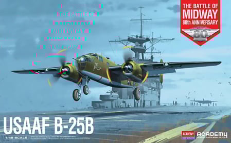 Kituri machete - Academy 12336 - 1:48 USAAF B-25B "Doolittle Raid"
