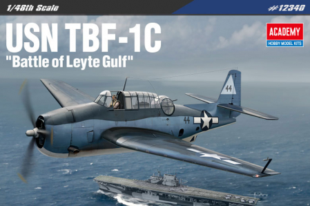 Avioane - Academy 12340 - 1:48 USN TBF-1C "Battle of Leyte Gulf"