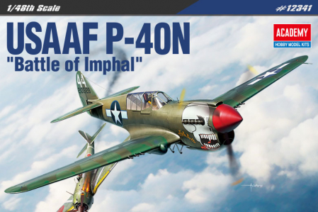 Avioane - Academy 12341 - 1:48 USAAF P-40N "Battle of Imphal"